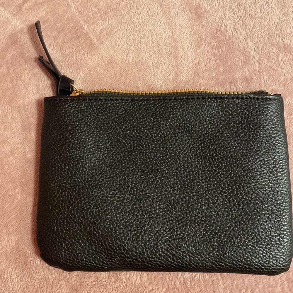 Black makeup bag